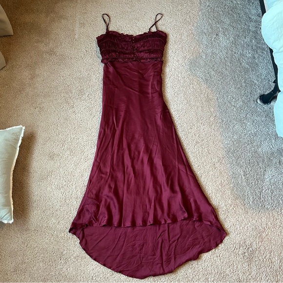 ASTR the Label Zola Maxi Satin Dress - Picture 3 of 8